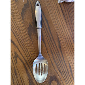 oxo stainless steel slotted spoon